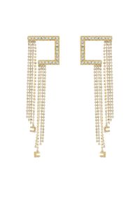 Elisabetta Franchi Kolczyki OR-33-B47E2-V300 Złoty. Materiał: złote. Kolor: złoty