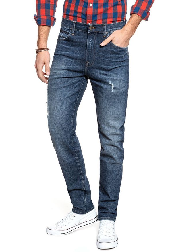 Lee - LEE SPODNIE MĘSKIE AUSTIN TRUE BLUE TRASH L733DIHV 112119882