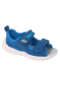 Befado obuwie dziecięce 721X023 niebieskie. Kolor: niebieski