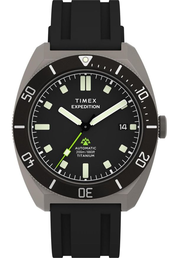 Zegarek Timex Zegarek męski Timex TW2Y63600 czarny. Kolor: czarny