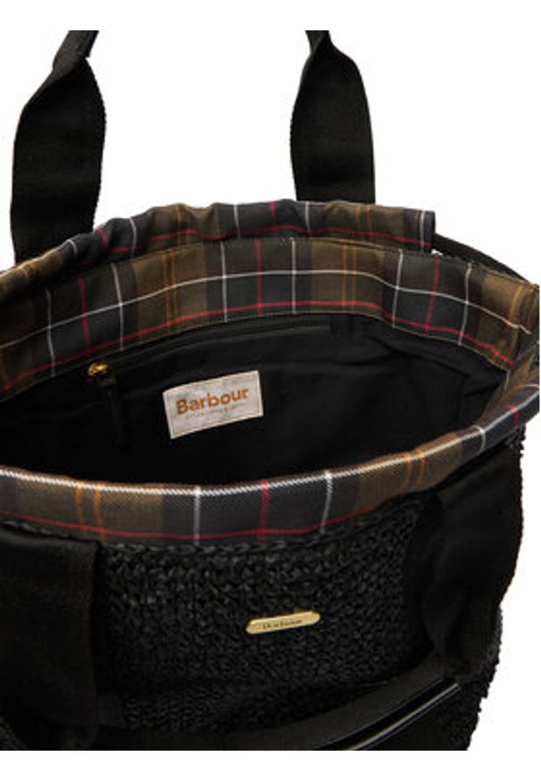 Barbour Torebka Lily Beach LBA0467BK11 Czarny. Kolor: czarny