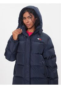 Tommy Jeans Kurtka puchowa Alaska DW0DW14287 Granatowy Regular Fit. Kolor: niebieski. Materiał: syntetyk