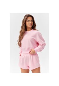 ROUGH RADICAL - Damska bluza sportowa Rough Radical Active Crop Top. Kolor: różowy. Sport: fitness