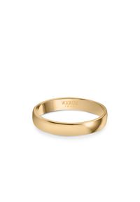 W.KRUK - Obrączka ślubna złota Speranza męska. Materiał: złote. Kolor: złoty. Wzór: gładki #1