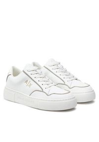 Armani Exchange Sneakersy XDX160 XV888 T779 Biały. Kolor: biały. Materiał: skóra