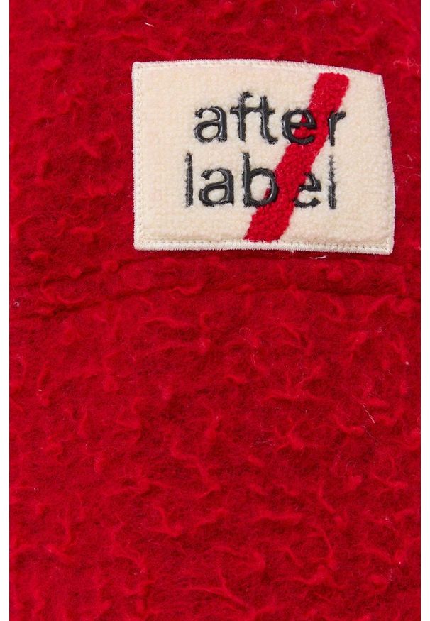 After Label Kurtka puchowa kolor czerwony zimowa. Okazja: na co dzień. Kolor: czerwony. Materiał: puch. Długość: długie. Sezon: zima. Styl: casual