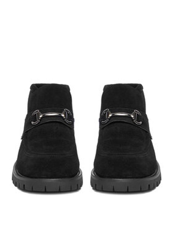 Badura Półbuty EO-ASPEN-LT221-451-3 Czarny. Kolor: czarny. Materiał: skóra, zamsz