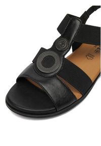 Go Soft Sandały CEO-WI16-INES-07 Czarny. Kolor: czarny. Materiał: skóra #5