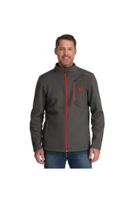 Bluza męska Spyder Bandit Full Zip. Kolor: szary. Sezon: zima. Sport: narciarstwo