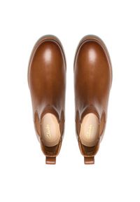 Clarks Sztyblety Havisham Top 26178718 Brązowy. Kolor: brązowy. Materiał: skóra #2