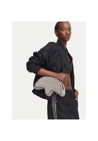 Adidas - Torebka adidas. Kolor: srebrny #1
