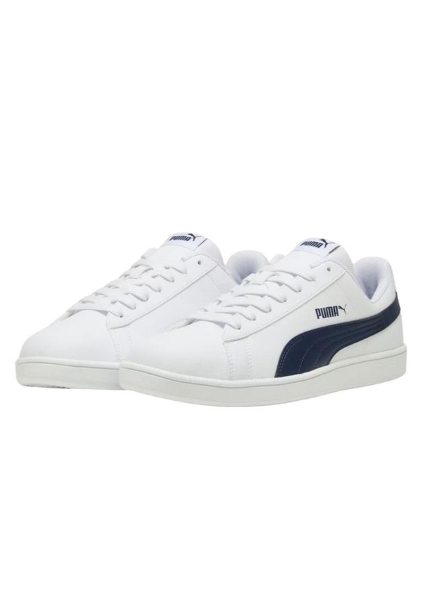Puma - Męskie Buty Sportowe Up Baseline. Kolor: niebieski, wielokolorowy, biały. Sport: turystyka piesza