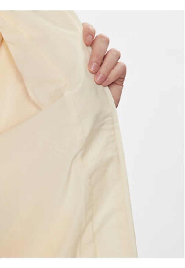 TOMMY HILFIGER - Tommy Hilfiger Kurtka bomber Baseball WW0WW40477 Beżowy Oversize. Kolor: beżowy. Materiał: syntetyk