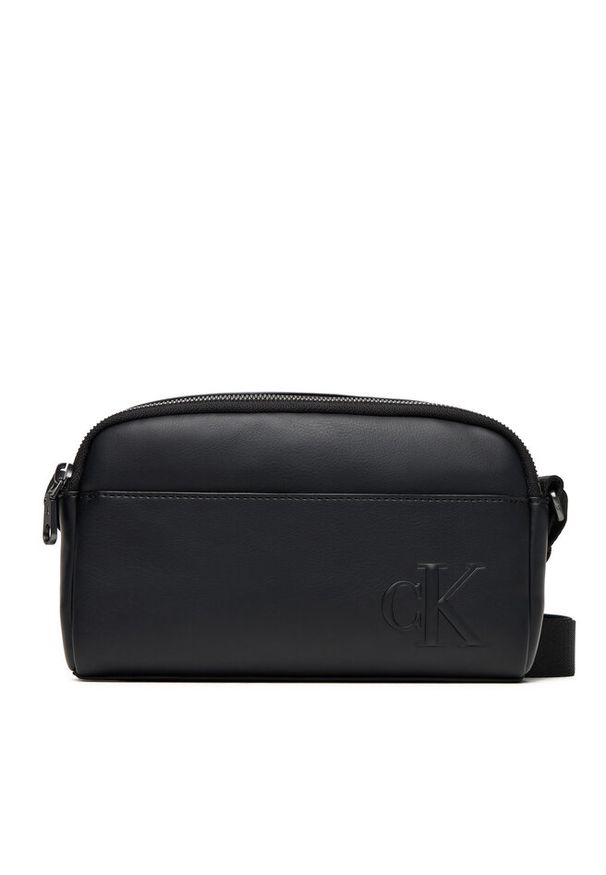 Saszetka Calvin Klein. Kolor: czarny