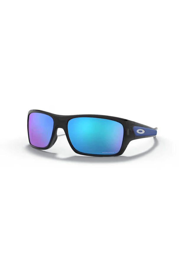 Męskie okulary przeciwsłoneczne Oakley® Turbine w kolorze niebieskim. Kolor: czarny, niebieski, wielokolorowy. Sport: turystyka piesza