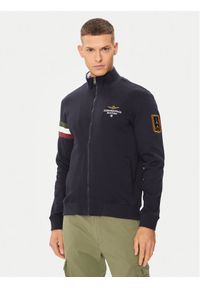 Aeronautica Militare Bluza 241FE1871P215 Granatowy Regular Fit. Kolor: niebieski. Materiał: bawełna