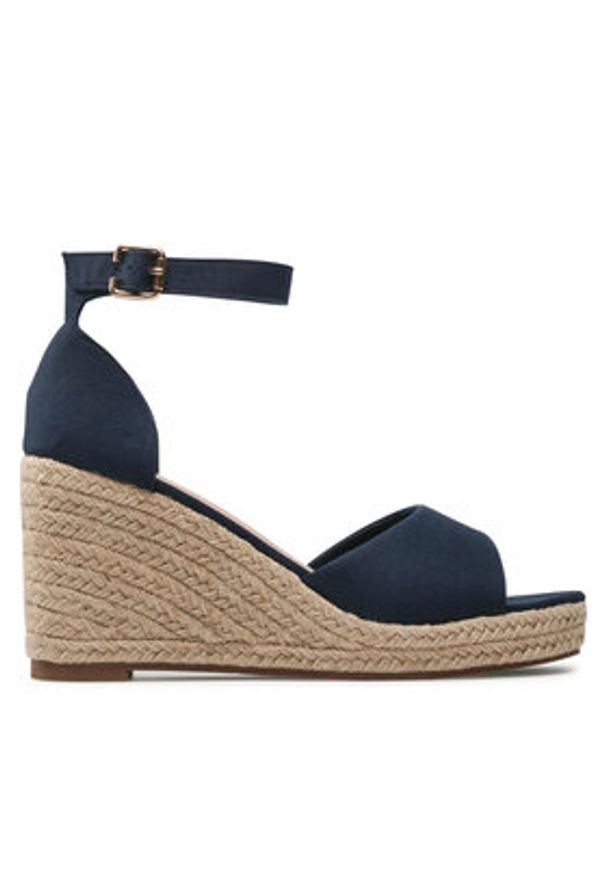 Jenny - JENNY Espadryle WFA1764-1A Granatowy. Kolor: niebieski. Materiał: materiał