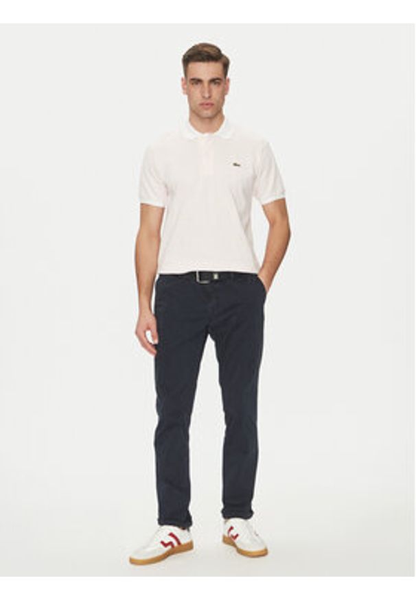 Lacoste Polo PH9753 Różowy Classic Fit. Typ kołnierza: polo. Kolor: różowy. Materiał: bawełna