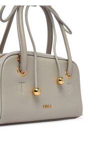 Furla Torebka Poppy Mini WE00915 BX4573 CN 4897S Szary. Kolor: szary. Materiał: skórzane #3