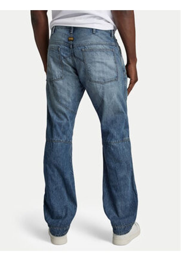 G-Star RAW - G-Star Raw Jeansy 5620 3D D23699-D544 Niebieski Regular Fit. Kolor: niebieski