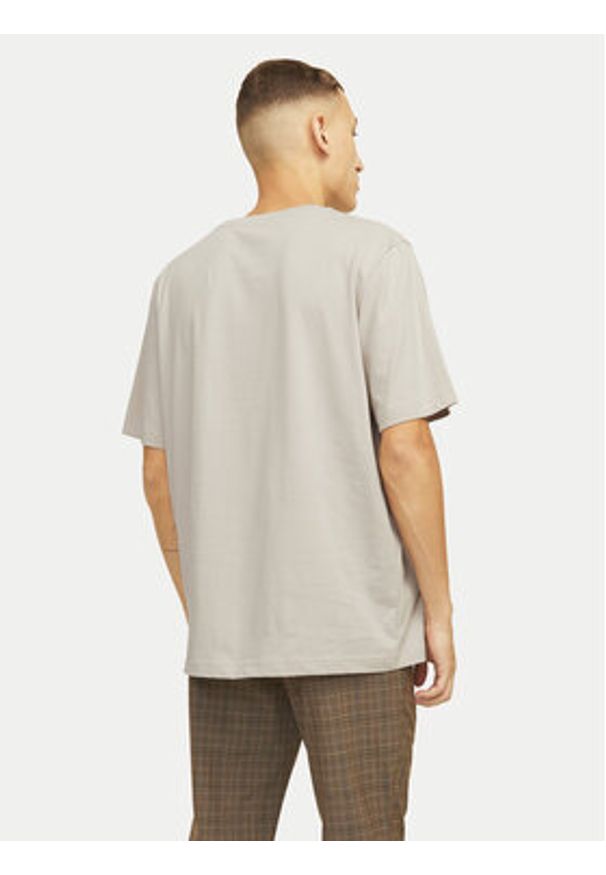 Jack & Jones T-Shirt Archie 12217167 Beżowy Regular Fit. Kolor: beżowy. Materiał: bawełna