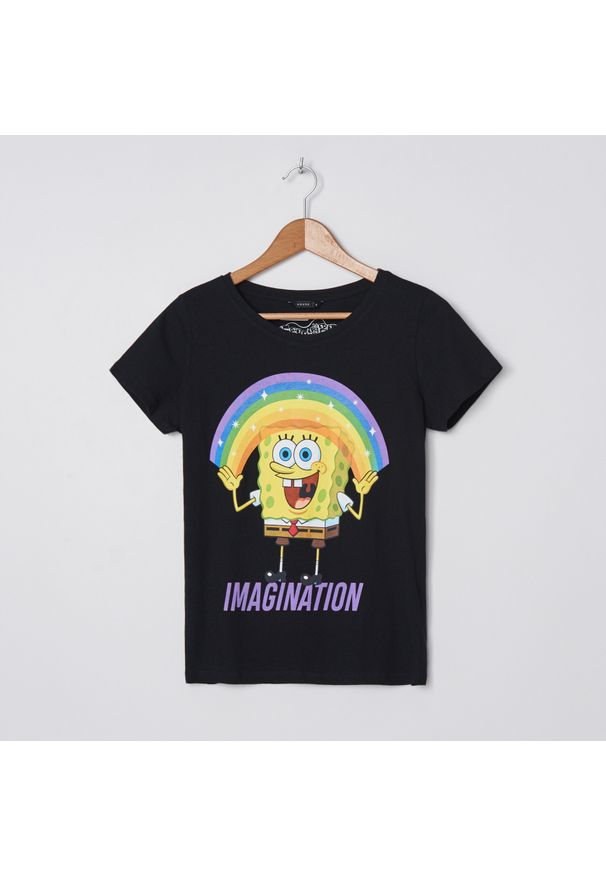 House - Koszulka z nadrukiem SpongeBob -. Wzór: nadruk
