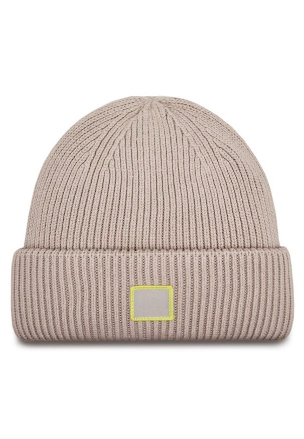 Vero Moda Czapka 10292307 Brązowy. Kolor: brązowy. Materiał: bawełna