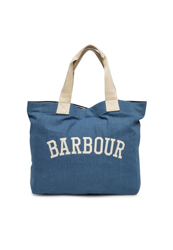 Barbour Torebka Emily Denim Tote Bag LBA0472BL31 Niebieski. Kolor: niebieski