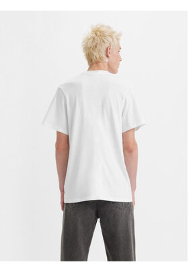 Levi's® T-Shirt 16143-1230 Biały Relaxed Fit. Kolor: biały. Materiał: bawełna