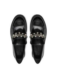 Tory Burch Loafersy Embellished Classic Lug Loafer 165828 Czarny. Kolor: czarny. Materiał: skóra #6