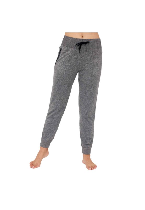 Spodnie damskie wełniane Brubeck OUTDOOR MERINO. Kolor: szary. Materiał: poliester, wełna, poliamid, elastan. Sezon: lato. Sport: outdoor