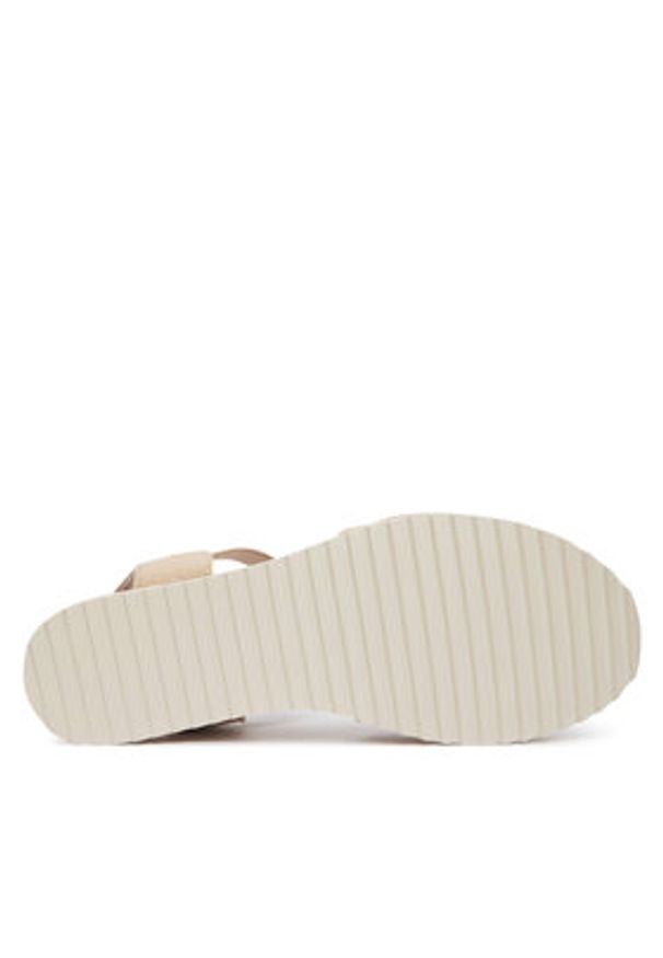skechers - Skechers Sandały BOBS Desert Kiss - Golden Lily 114418/NAT Beżowy. Kolor: beżowy. Materiał: materiał