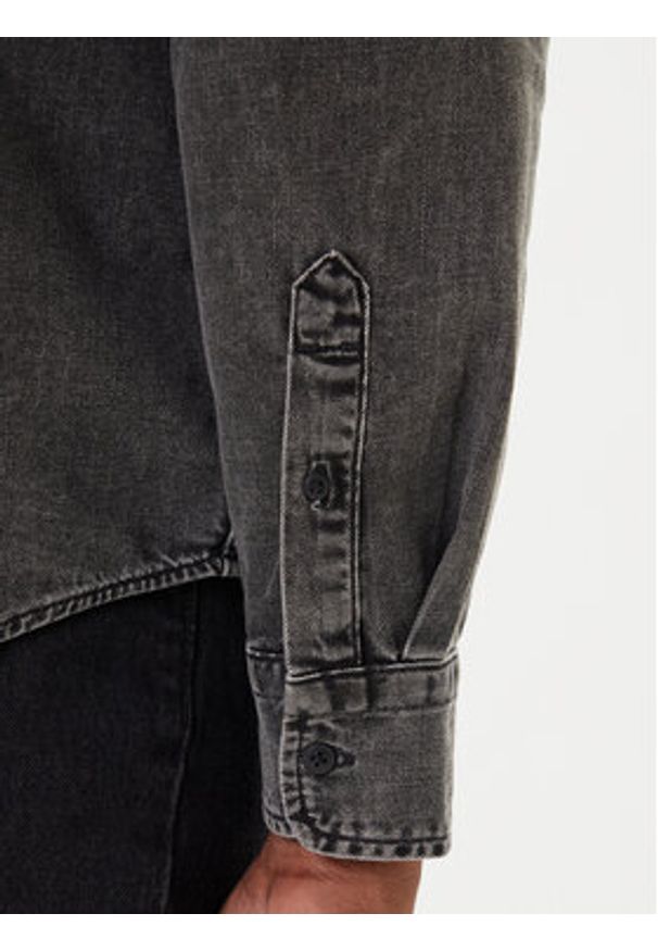 Levi's® Koszula jeansowa Autentic A7210-0038 Szary Relaxed Fit. Kolor: szary. Materiał: bawełna