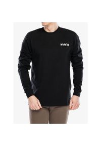 KAVU - Koszulka z długim rękawem męska Kavu LS Etch Art. Kolor: czarny. Długość rękawa: długi rękaw. Długość: długie