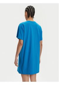 Pieces Sukienka codzienna Ria 17149328 Niebieski Loose Fit. Okazja: na co dzień. Kolor: niebieski. Materiał: bawełna. Typ sukienki: proste. Styl: casual #3