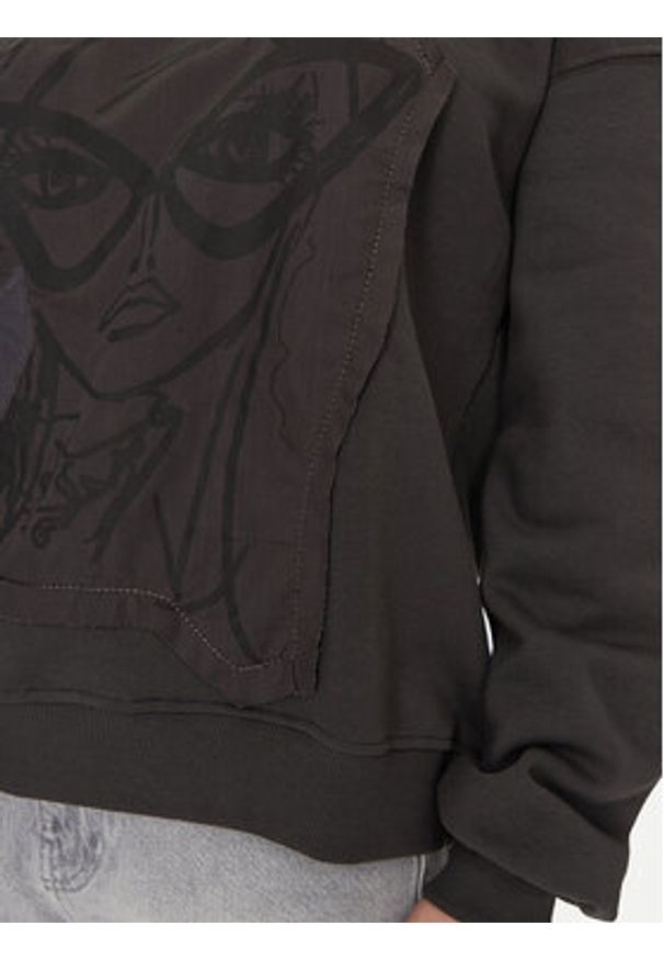 only - ONLY Bluza Collie 15337366 Szary Regular Fit. Kolor: szary. Materiał: bawełna