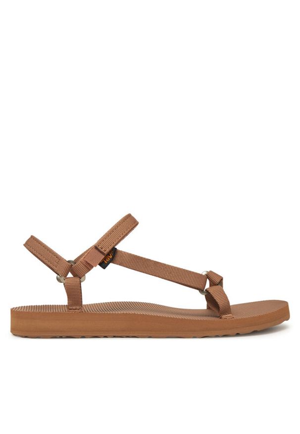 Teva Sandały Original Universal Slim 1150110 Brązowy. Kolor: brązowy. Materiał: materiał