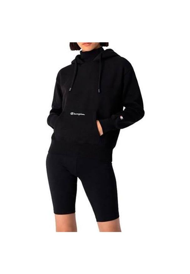Bluza sportowa damska Champion 115396KK001. Typ kołnierza: kaptur. Kolor: wielokolorowy, czarny