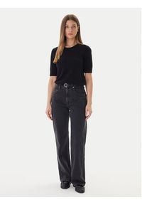 United Colors of Benetton - United Colors Of Benetton Sweter 1002D10D2 Czarny Regular Fit. Kolor: czarny. Materiał: wełna #4