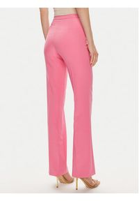 Fracomina Spodnie materiałowe FQ24SV3001W42901 Różowy Slim Fit. Kolor: różowy. Materiał: syntetyk #4