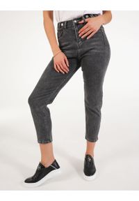 Unisono - SPODNIE - JEANSY 70-F3821 GRIGIO. Materiał: jeans #1