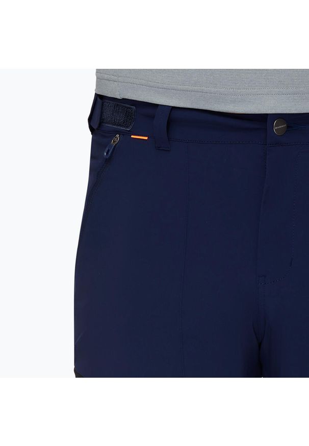 Spodnie trekkingowe męskie Mammut Runbold Zip Off. Kolor: niebieski