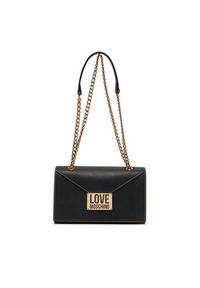 Love Moschino - LOVE MOSCHINO Torebka JC4073PP1LLG100A Czarny. Kolor: czarny. Materiał: skórzane #3