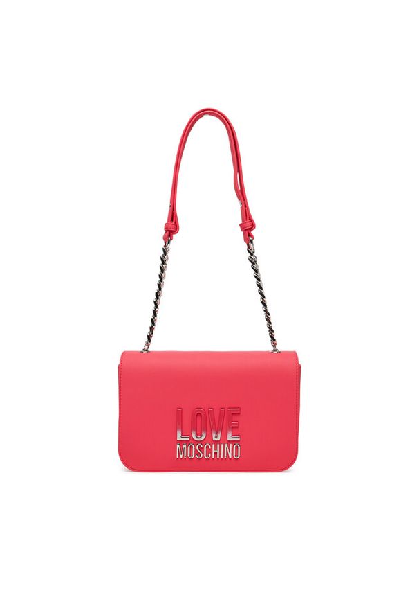Love Moschino - Torebka LOVE MOSCHINO. Kolor: różowy
