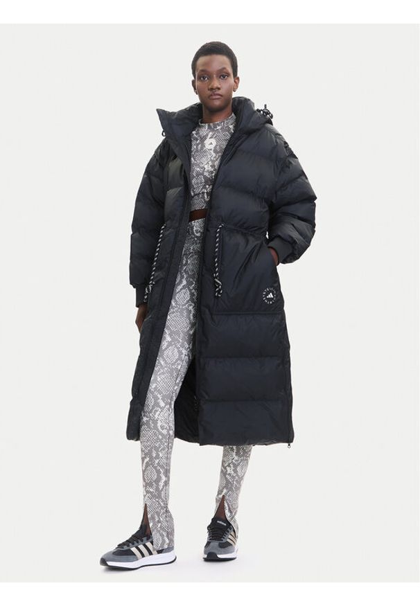 Adidas by Stella McCartney - adidas by Stella McCartney Kurtka zimowa IX3081 Czarny Loose Fit. Kolor: czarny. Materiał: syntetyk. Sezon: zima