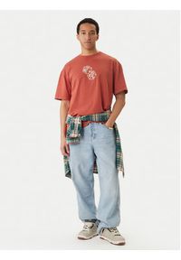 DC Shoes T-Shirt High Rollin EDYZT04367 Pomarańczowy Regular Fit. Kolor: pomarańczowy. Materiał: bawełna #2