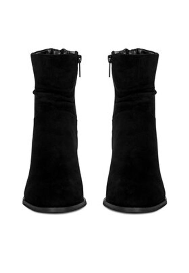 Jenny Fairy Botki MARTINA WS14438-22 Czarny. Kolor: czarny. Materiał: materiał