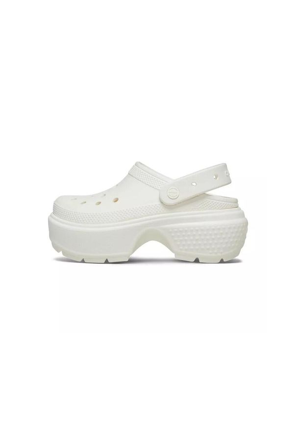 Buty do chodzenia unisex Crocs Stomp Clog. Zapięcie: bez zapięcia. Kolor: biały. Materiał: syntetyk, materiał. Sezon: lato. Sport: turystyka piesza