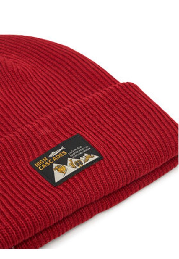 columbia - Columbia Czapka Provisions Cuffed Beanie 2092601 Czerwony. Kolor: czerwony. Materiał: materiał