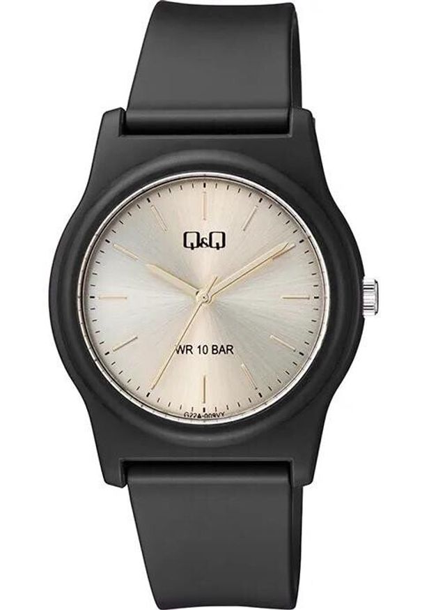 Zegarek męski QQ G22A-009V czarny. Kolor: czarny